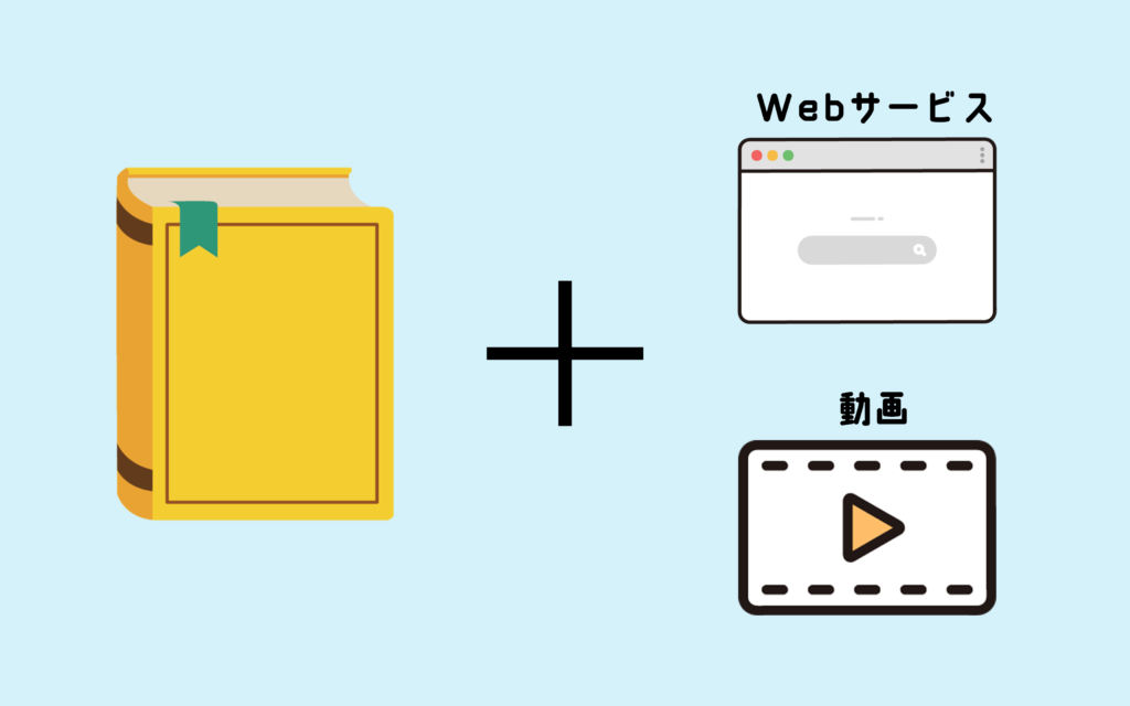 動画・Webサイトを併用して使う方法